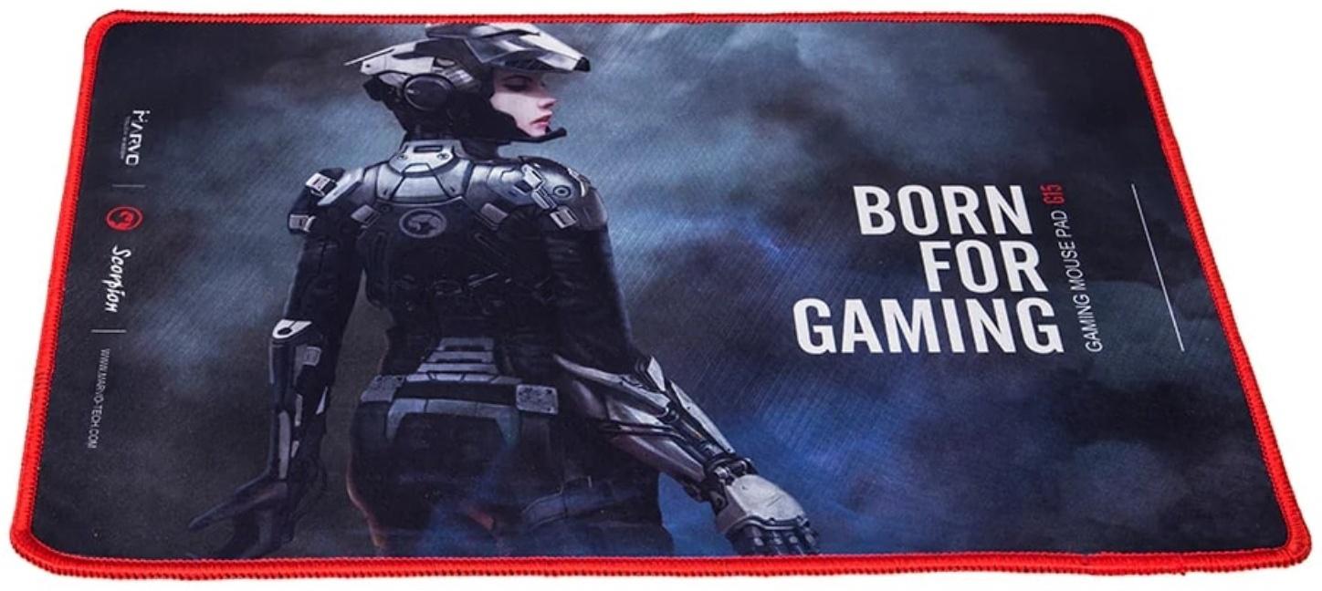 Коврик Marvo G15, игровой, 352x252x3 мм, чёрный