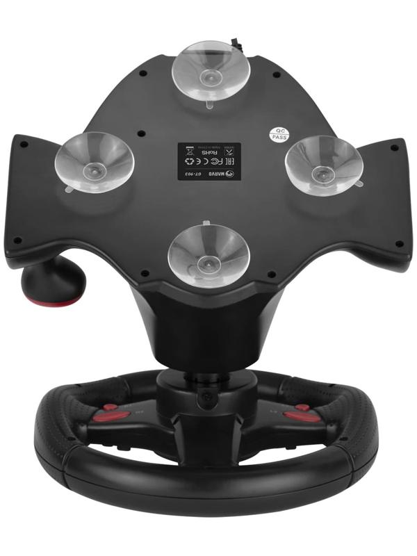Руль MARVO GT-903, поддержка PS4/PS3/XBOX/Android/PC, кабель 2 м