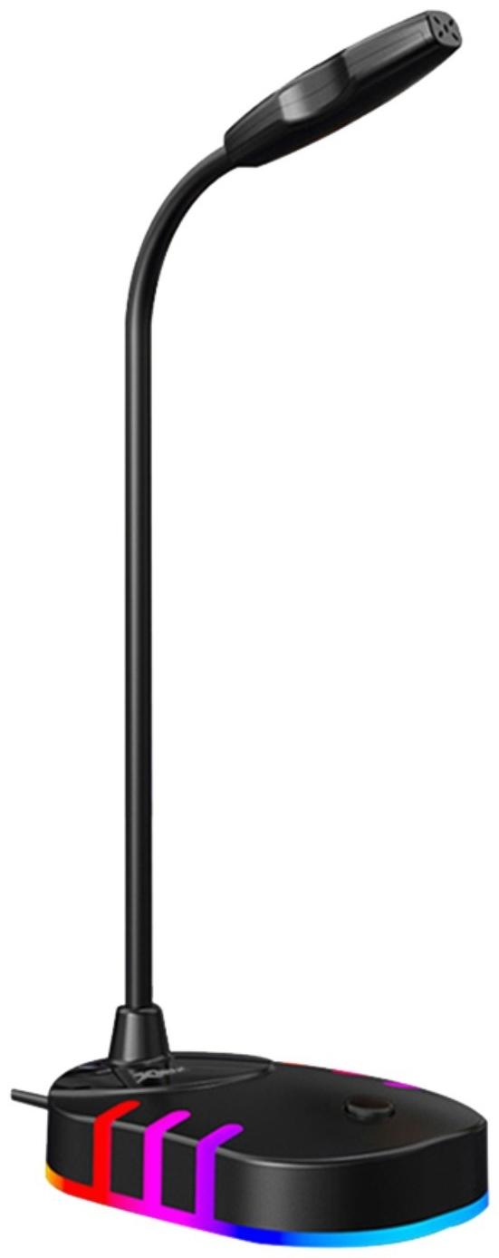 Микрофон XTrike Me XMC-02, на подставке, USB, 1.5 м, чёрный