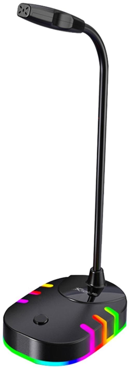 Микрофон XTrike Me XMC-02, на подставке, USB, 1.5 м, чёрный