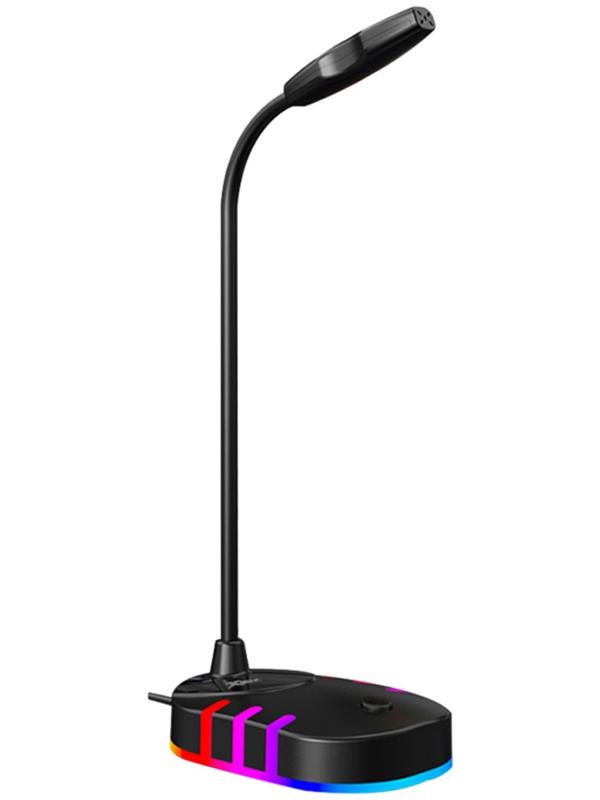 Микрофон XTrike Me XMC-02, на подставке, USB, 1.5 м, чёрный