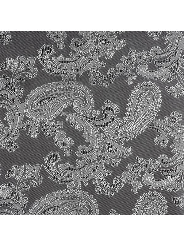 Ткань подкладочная «Огурцы», 100 % полиэстер, 1 × 1,4 м, цвет серый