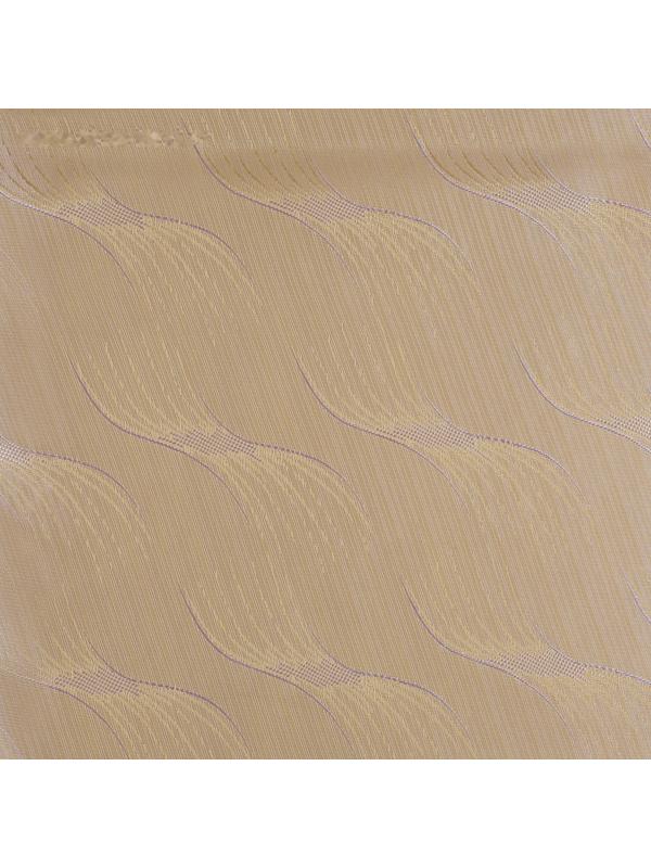 Ткань подкладочная «Изгибы», 100 % полиэстер, 1 × 1,4 м, цвет серый/золотой