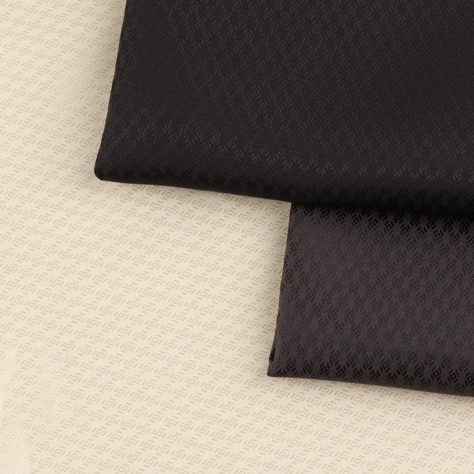 Ткань подкладочная «Ромб», 100 % полиэстер, 1 × 1,4 м, цвет молочный