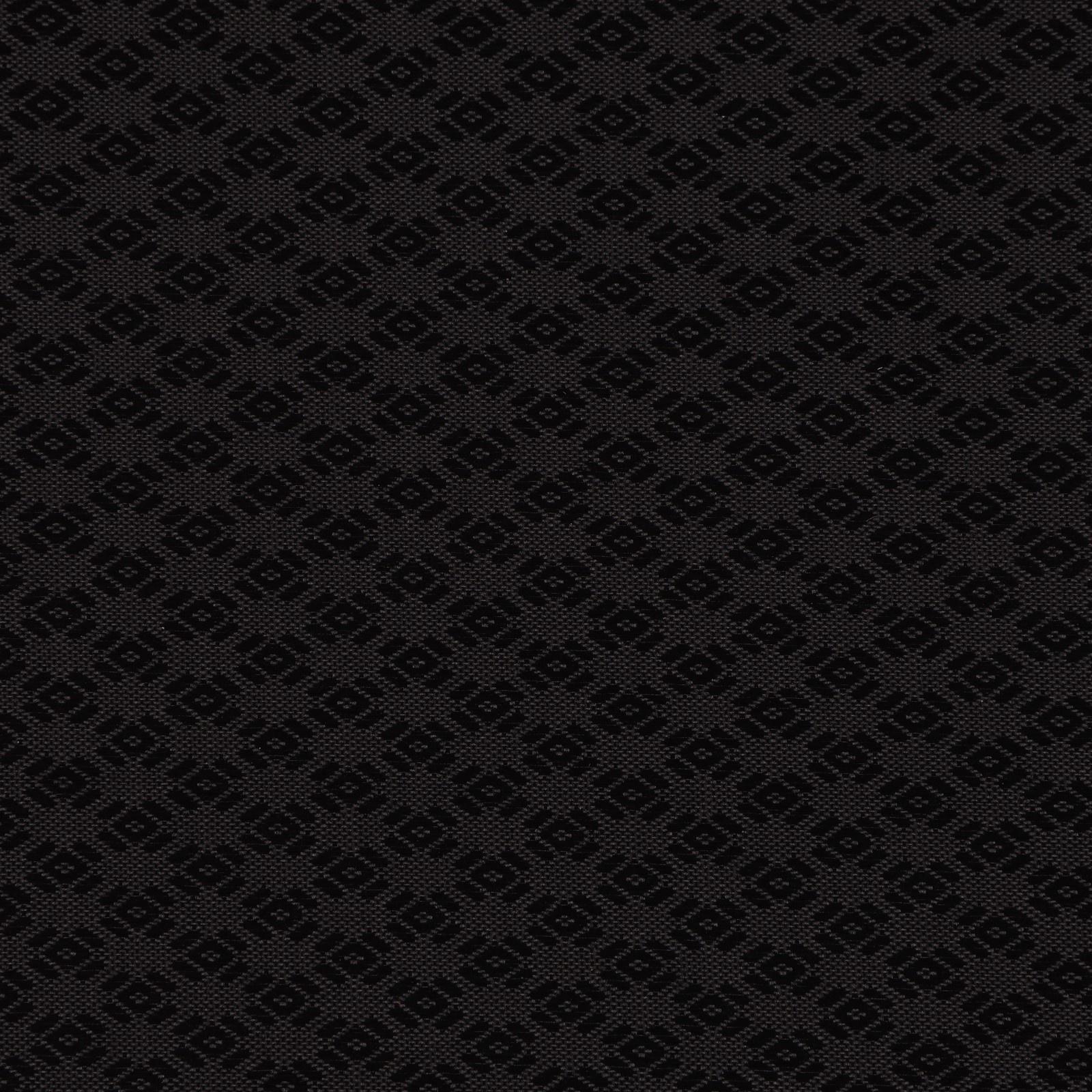 Ткань подкладочная «Ромб», 100 % полиэстер, 1 × 1,4 м, цвет чёрный