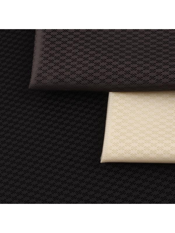 Ткань подкладочная «Ромб», 100 % полиэстер, 1 × 1,4 м, цвет чёрный