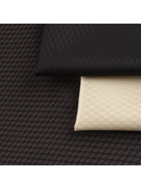 Ткань подкладочная «Ромб», 100 % полиэстер, 1 × 1,4 м, цвет тёмный шоколад