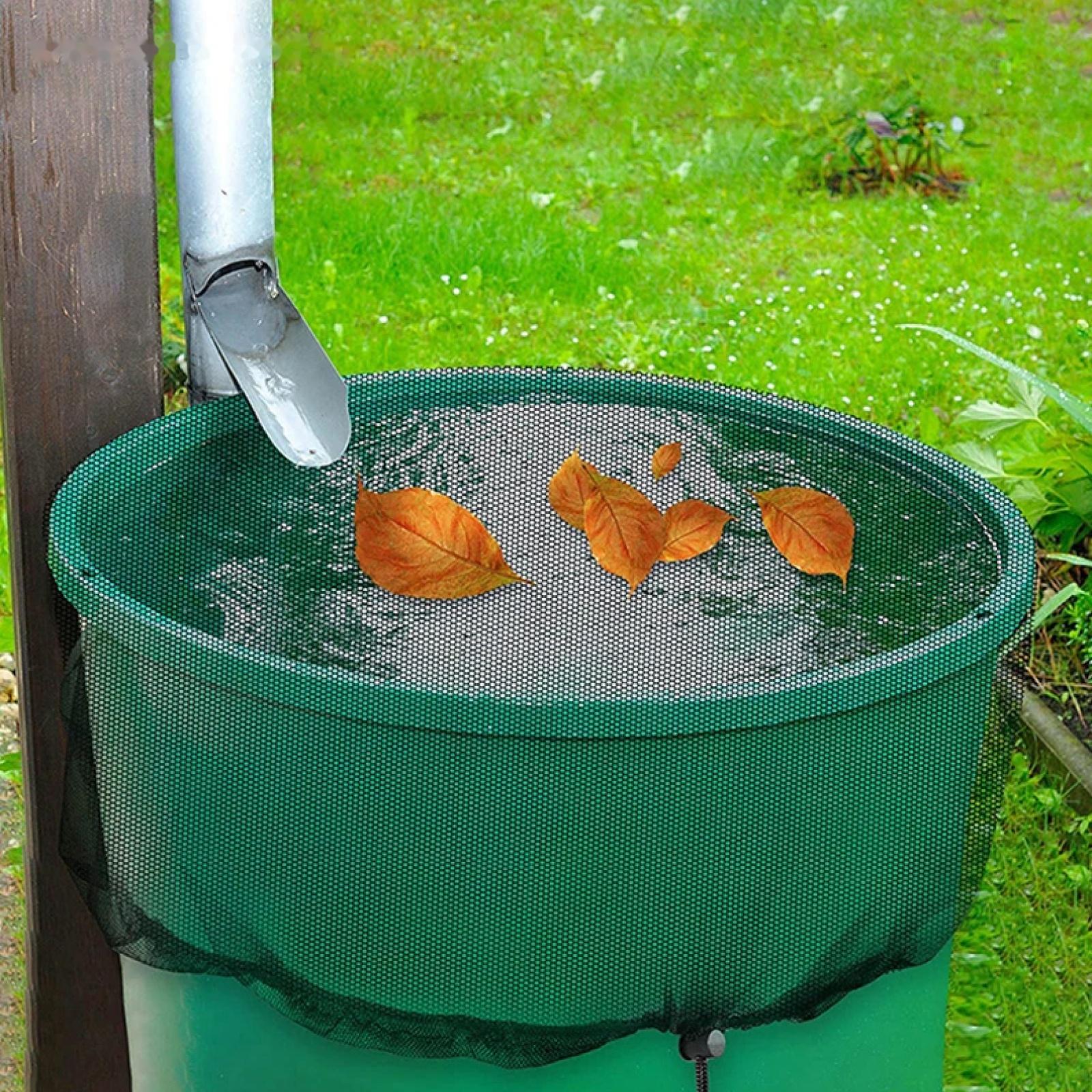 Сетка москитная на бочку d=80 см с затяжкой