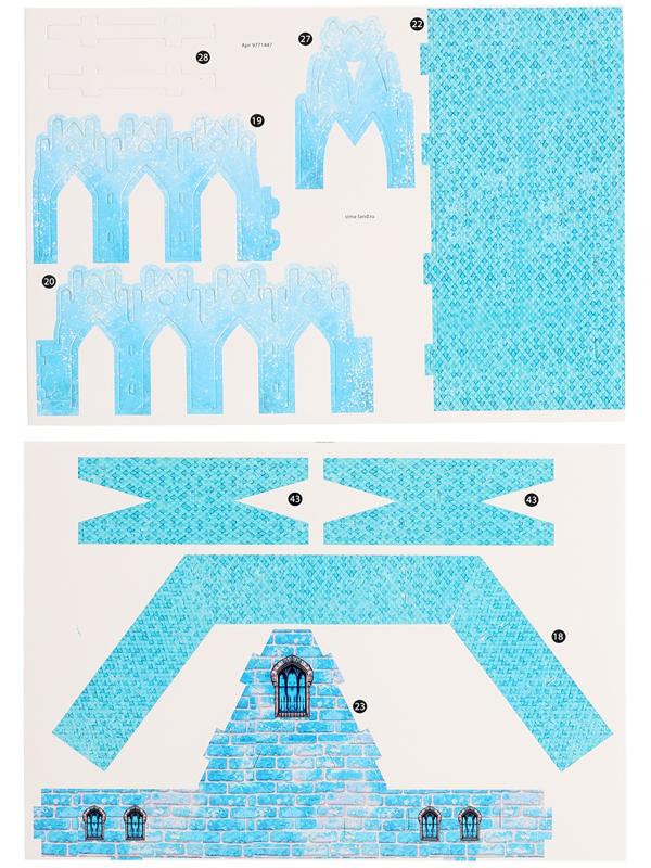 3D-Конструктор «Сказочный замок», 68 деталей