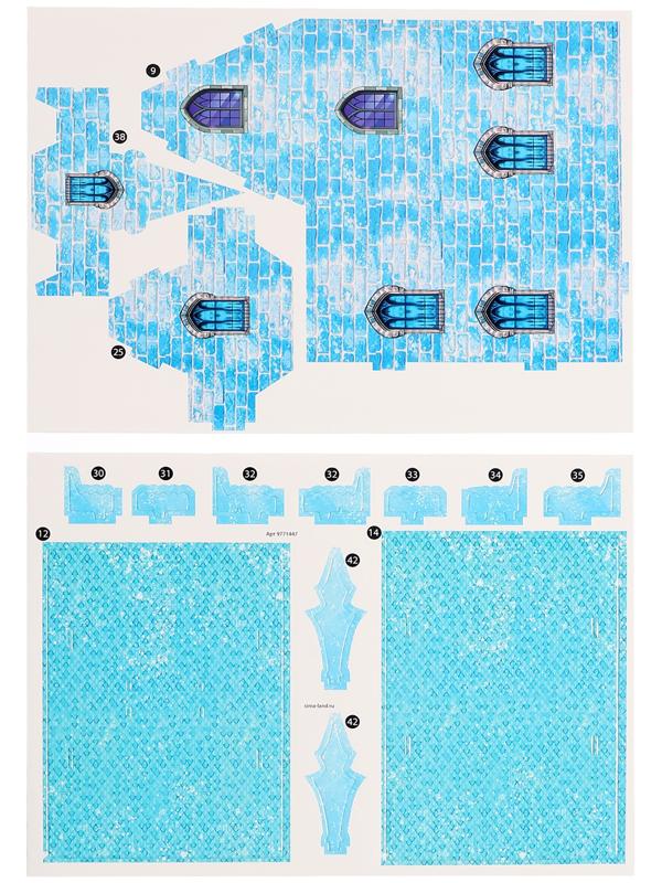 3D-Конструктор «Сказочный замок», 68 деталей