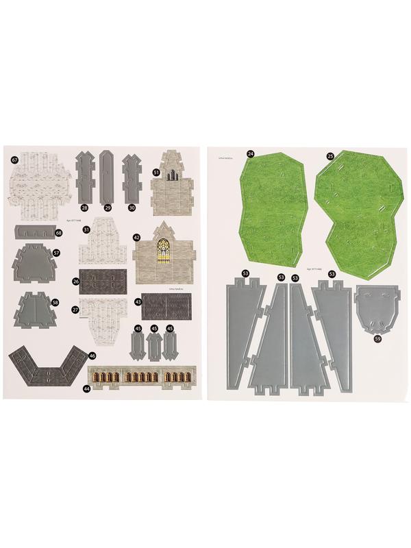 3D-Конструктор «Сказочный замок», 77 деталей