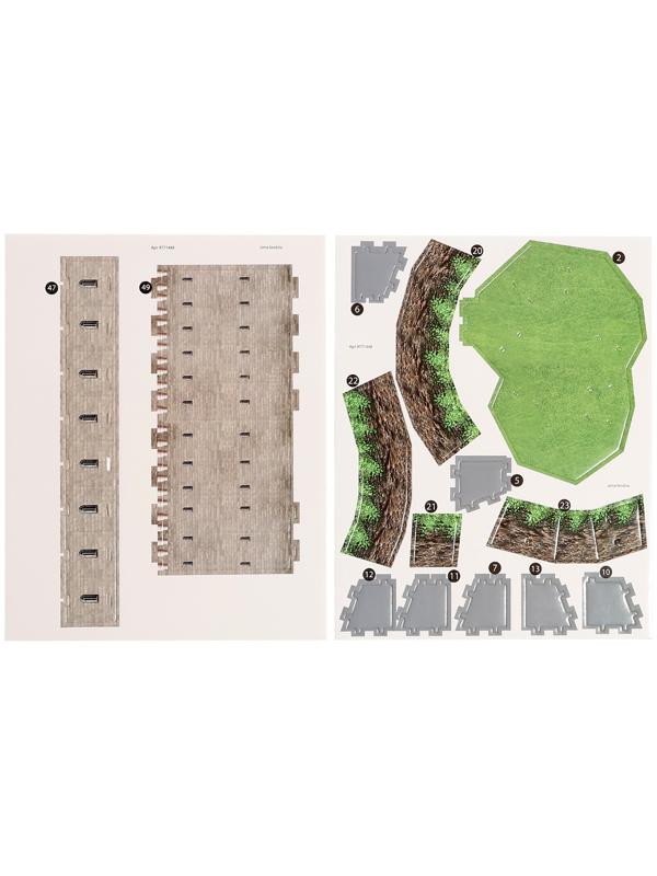 3D-Конструктор «Сказочный замок», 77 деталей