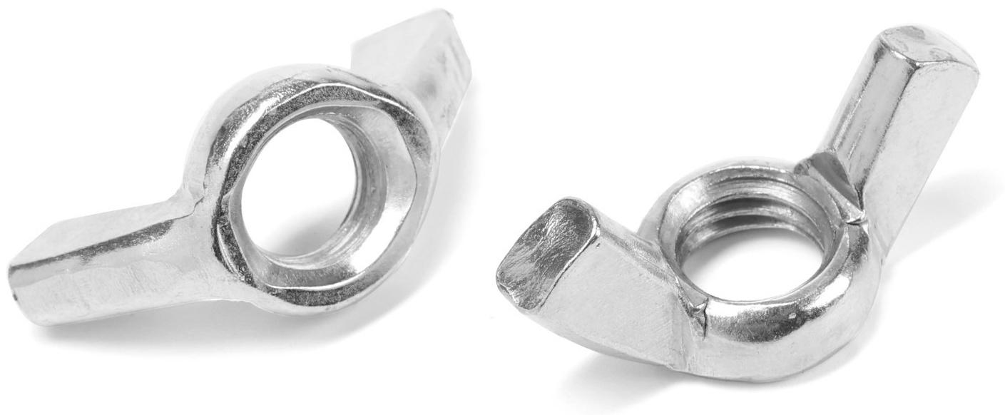 Гайка барашковая ТУНДРА DIN315, М10, 1 кг.