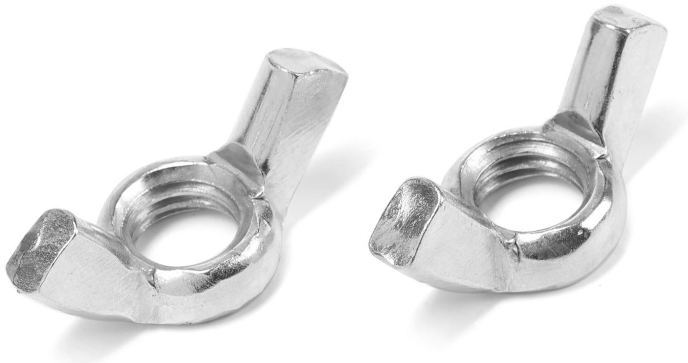 Гайка барашковая ТУНДРА DIN315, М10, 1 кг.