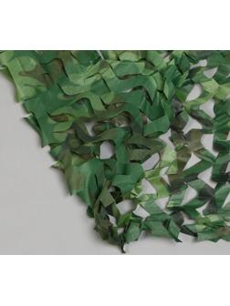 Сетка маскировочная, 3 × 2 м, одинарная, светло-зелёная, коричневая