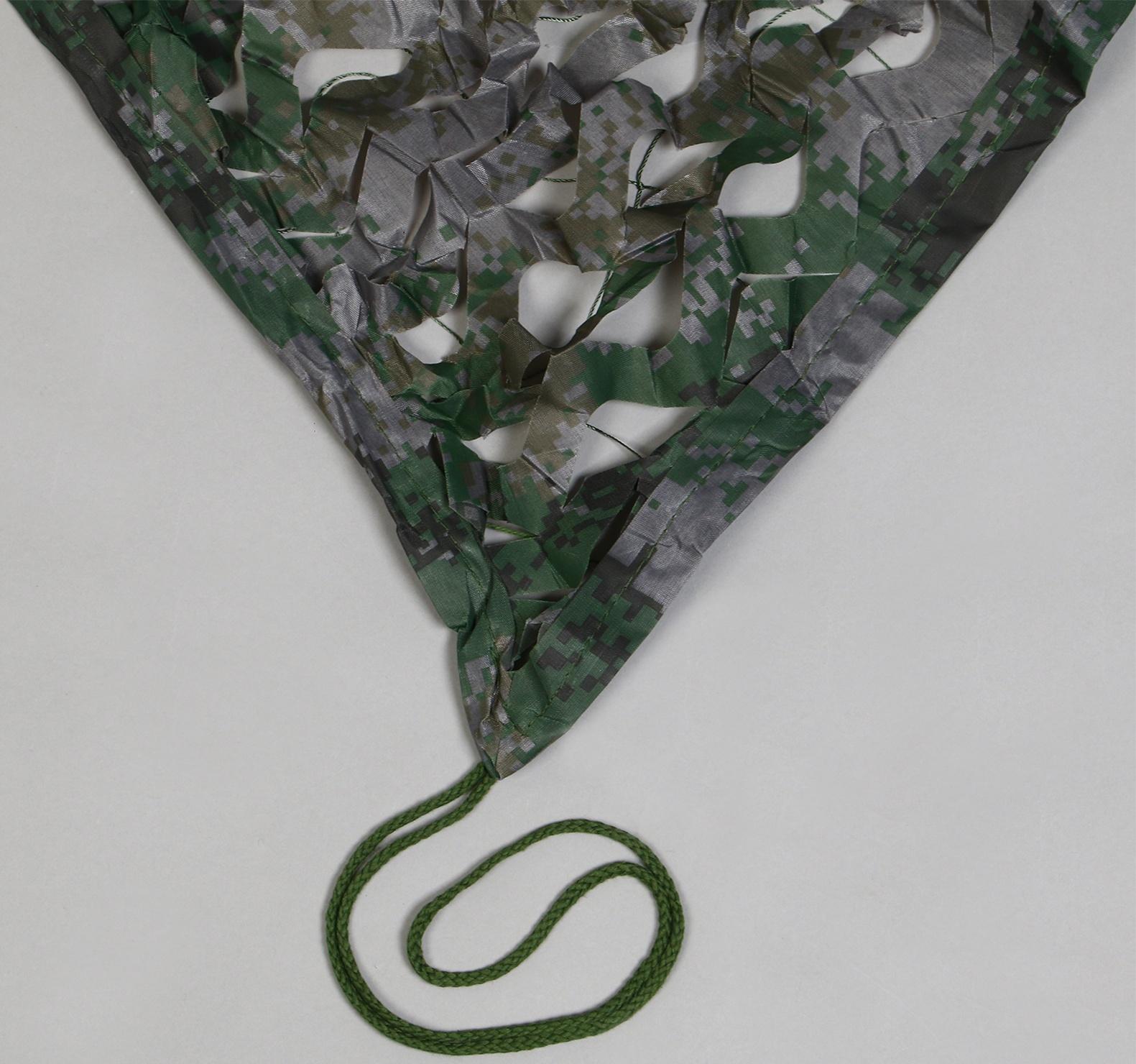 Сетка маскировочная, 3 × 2 м, двухслойная, песочно-зелёная, с люверсами