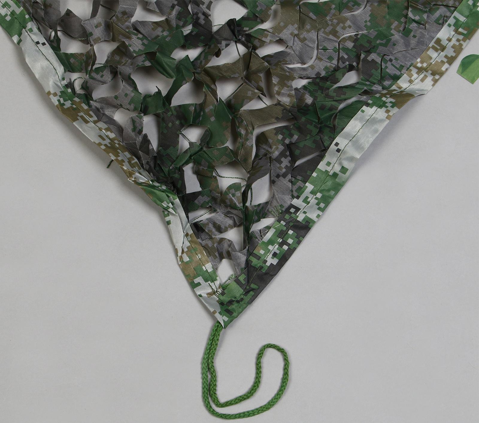 Сетка маскировочная, 5 × 2 м, двухслойная, песочно-зелёная, с люверсами