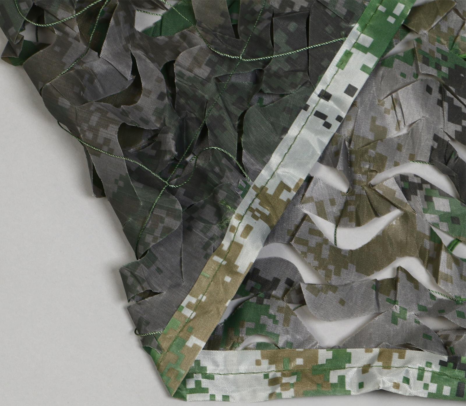 Сетка маскировочная, 5 × 2 м, двухслойная, песочно-зелёная, с люверсами