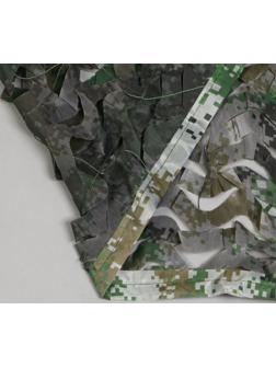 Сетка маскировочная, 5 × 2 м, двухслойная, песочно-зелёная, с люверсами