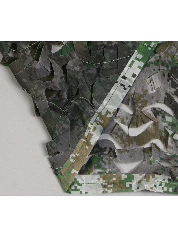 Сетка маскировочная, 5 × 2 м, двухслойная, песочно-зелёная, с люверсами