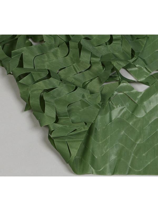 Сетка маскировочная, 4 × 3 м, одинарная, тёмно-зелёная