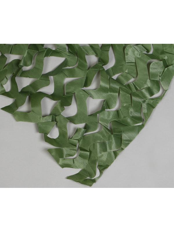 Сетка маскировочная, 4 × 3 м, одинарная, тёмно-зелёная