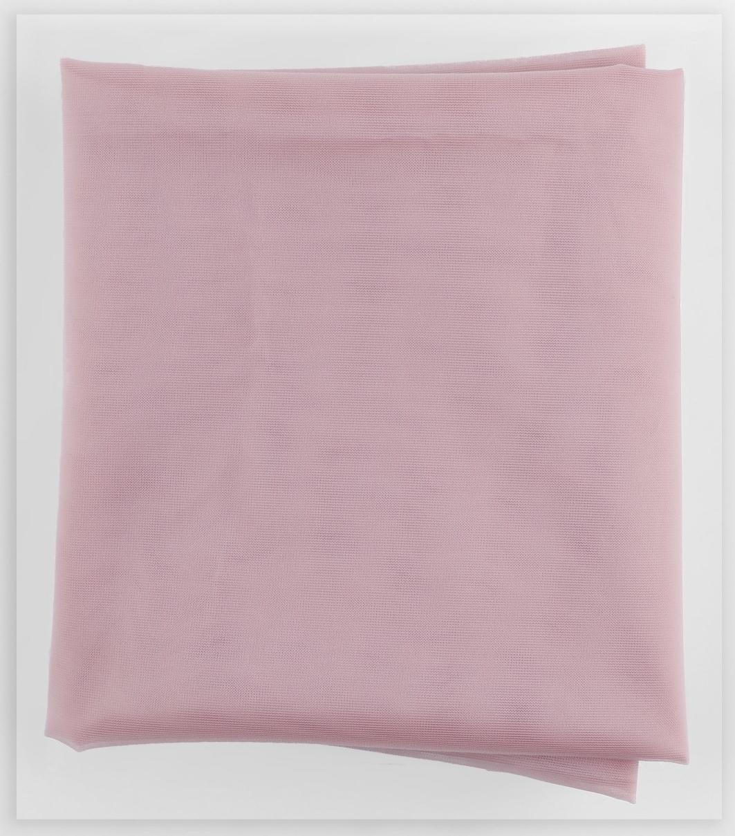 Корсетная сетка, 45 гр/кв. метр, 150 × 100±10 см, цвет розовый