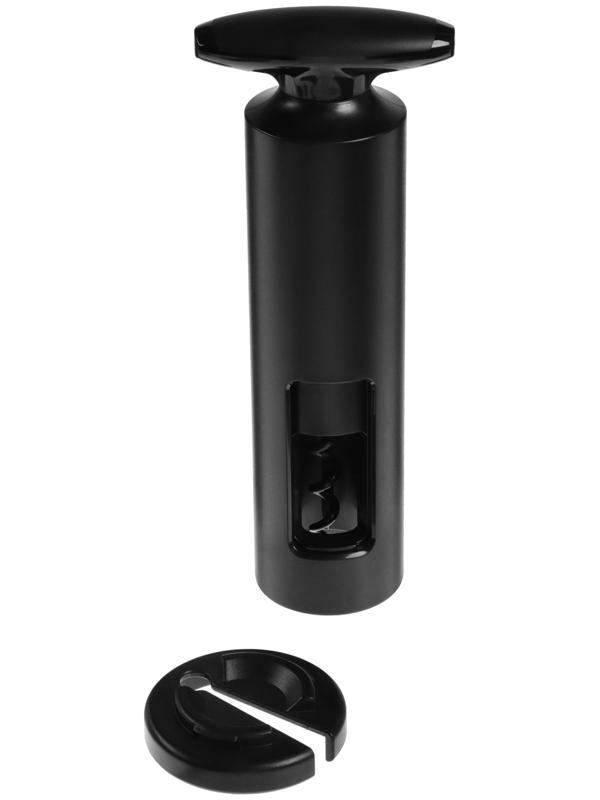 Штопор для вина LuazON, резак для фольги, черный