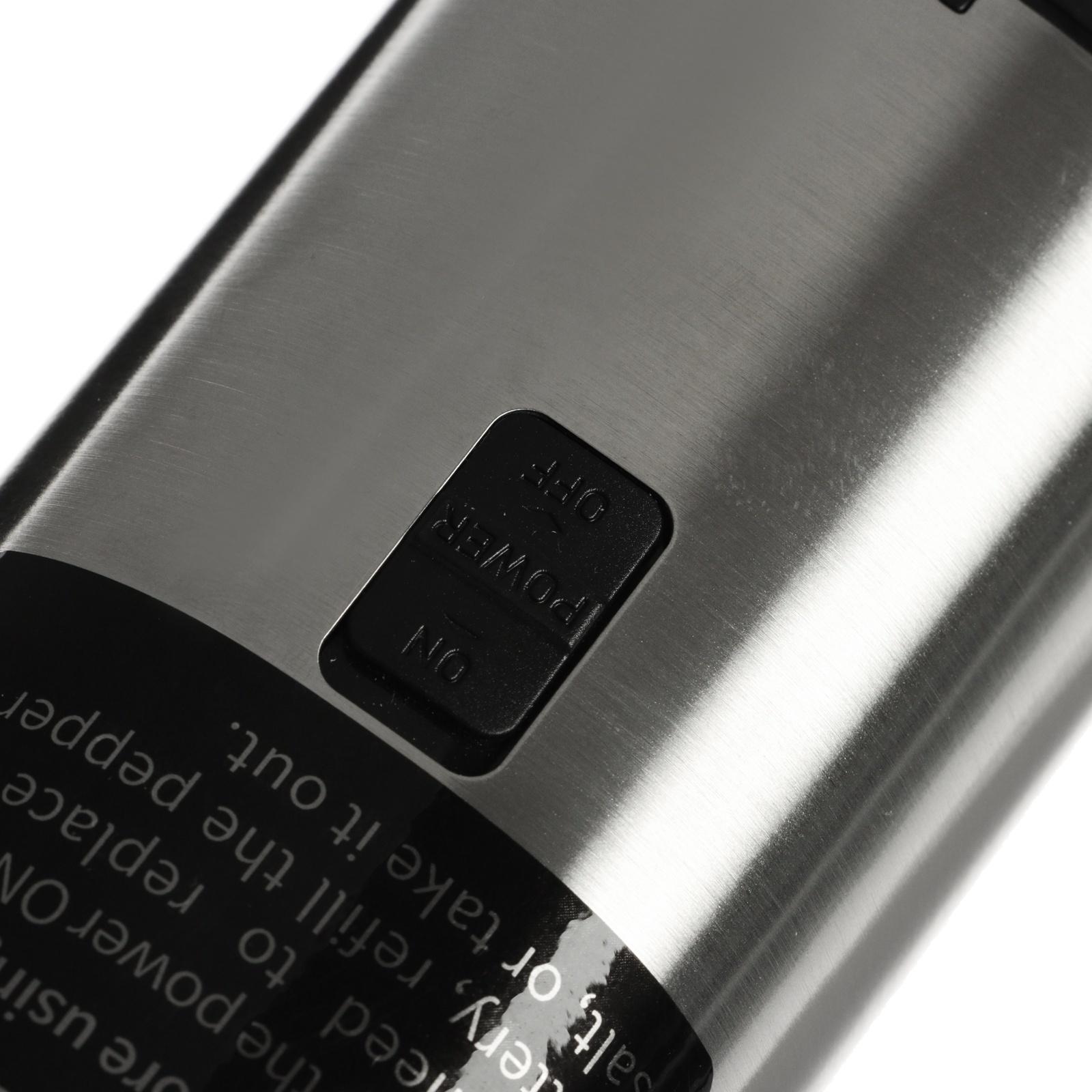 Мельница электрическая LuazON WGM-01, гравитационная, пластик, от батареек (не в комп-те)