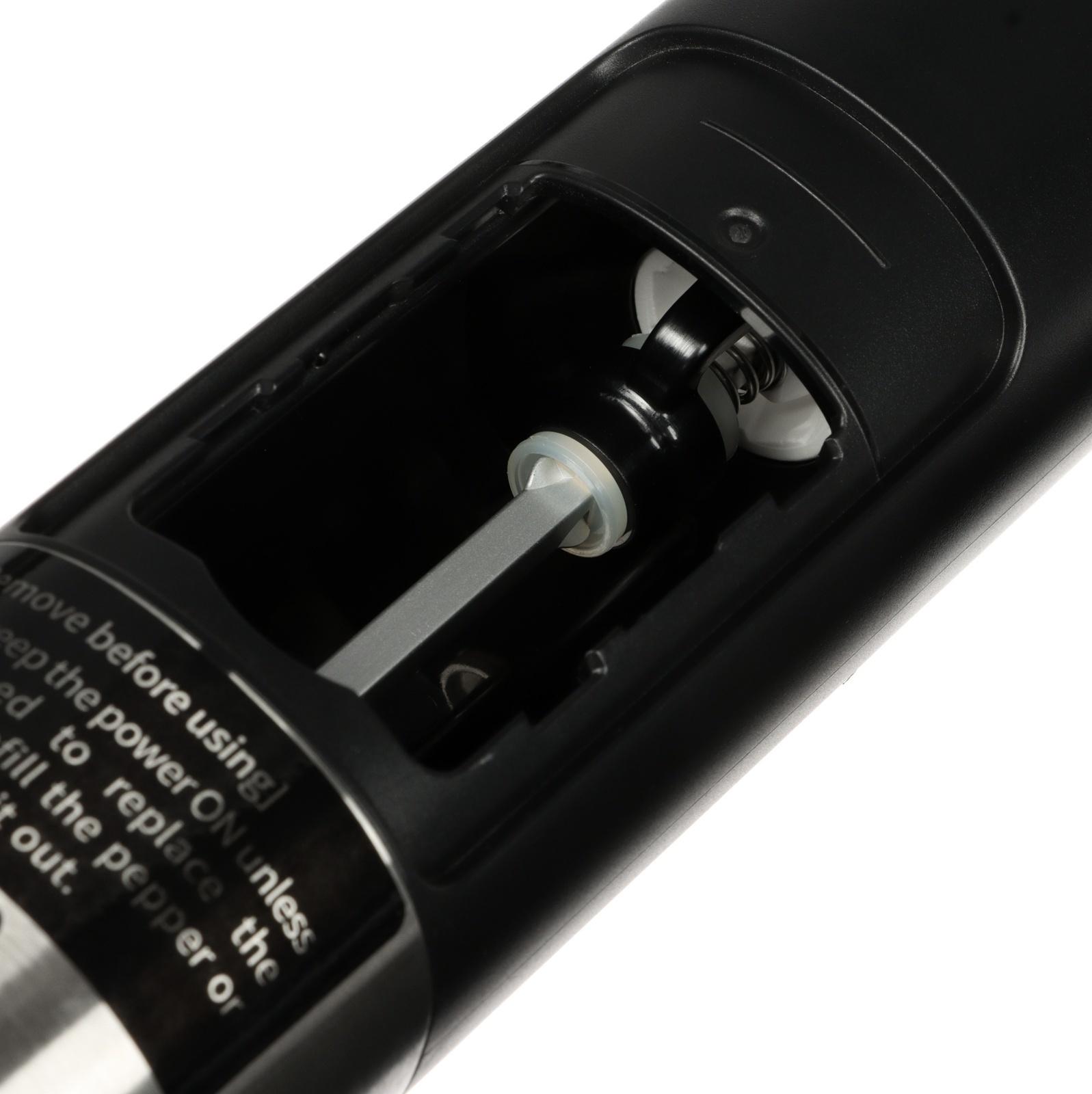 Мельница электрическая LuazON WGM-01, гравитационная, пластик, от батареек (не в комп-те)