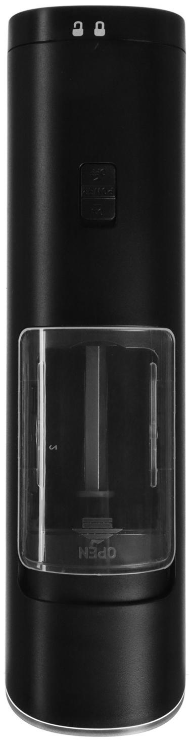 Мельница электрическая LuazON LET-006, гравитационная, 25 Вт, 85 мл, черная