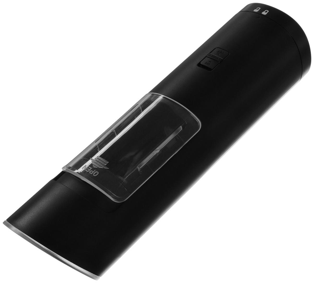 Мельница электрическая LuazON LET-006, гравитационная, 25 Вт, 85 мл, черная