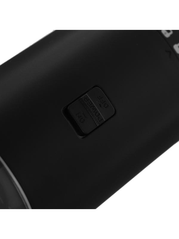 Мельница электрическая LuazON LET-006, гравитационная, 25 Вт, 85 мл, черная