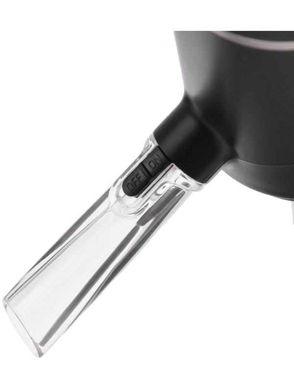 Аэратор для вина Windigo WWA-01, 10 Вт, электрический, АКБ, черный