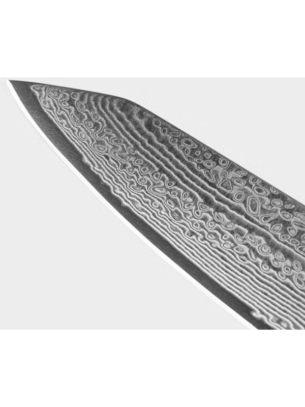 Нож овощной Magistro «Ортего», длина лезвия 12,7 см, дамасская сталь AUS-10