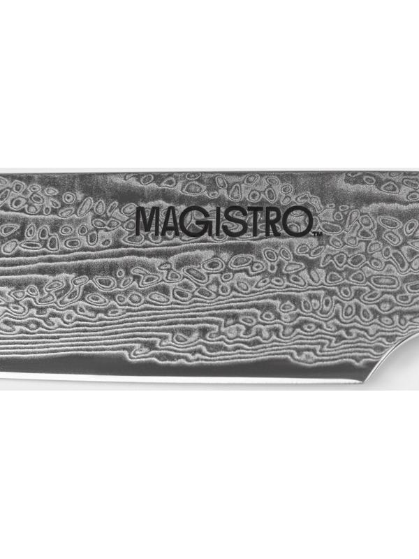 Нож овощной Magistro «Ортего», длина лезвия 12,7 см, дамасская сталь AUS-10