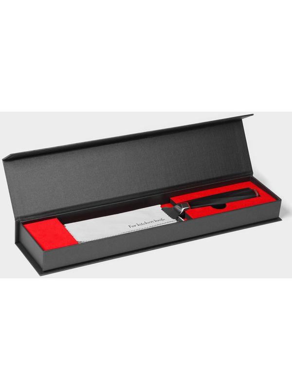 Нож шеф Magistro «Ортего», длина лезвия 17 см, дамасская сталь AUS-10