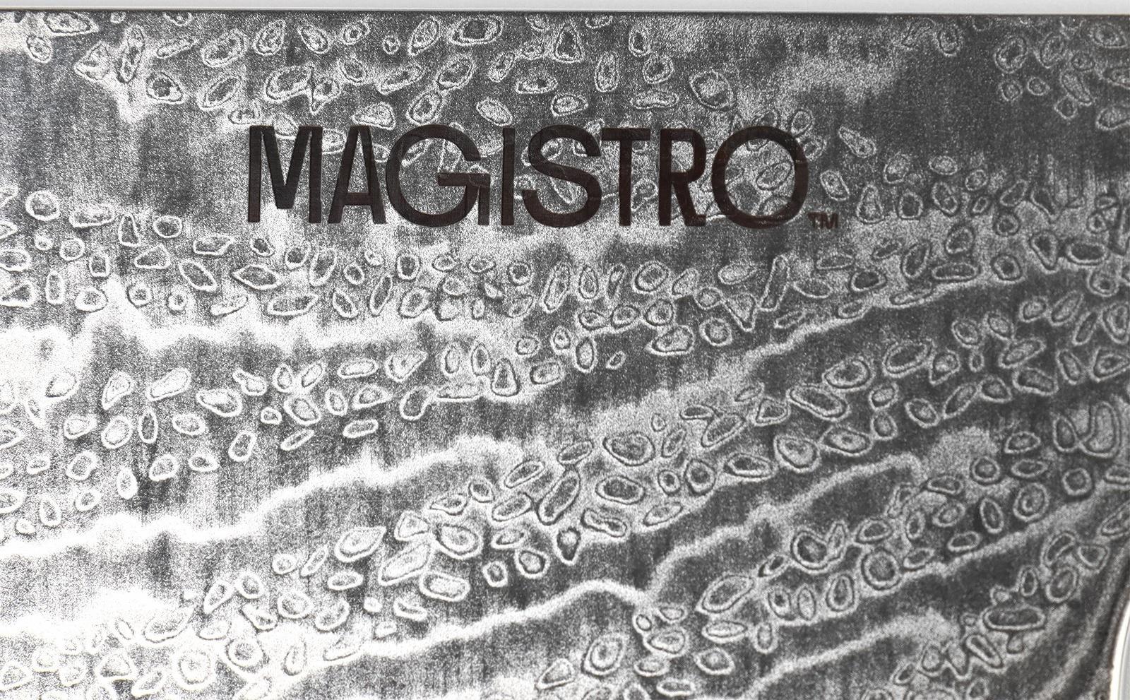 Нож топорик Magistro «Ортего», длина лезвия 18 см, дамасская сталь AUS-10