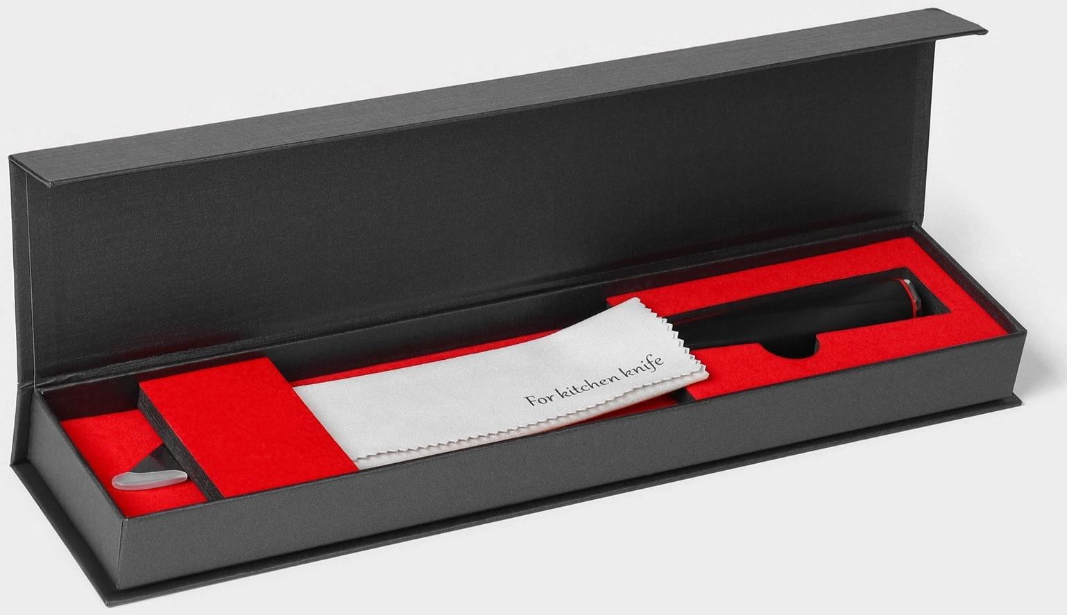 Нож разделочный Magistro «Ортего», длина лезвия 20,3 см, дамасская сталь AUS-10