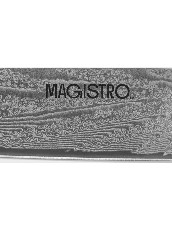 Нож разделочный Magistro «Ортего», длина лезвия 20,3 см, дамасская сталь AUS-10
