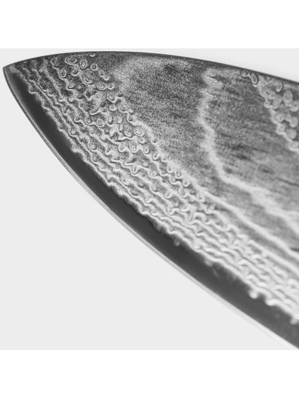 Нож шеф Magistro «Ортего», длина лезвия 24 см, дамасская сталь AUS-10