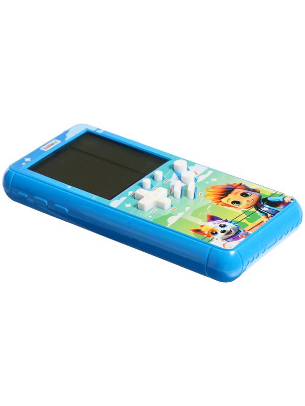 Электронная игра, цвет голубой