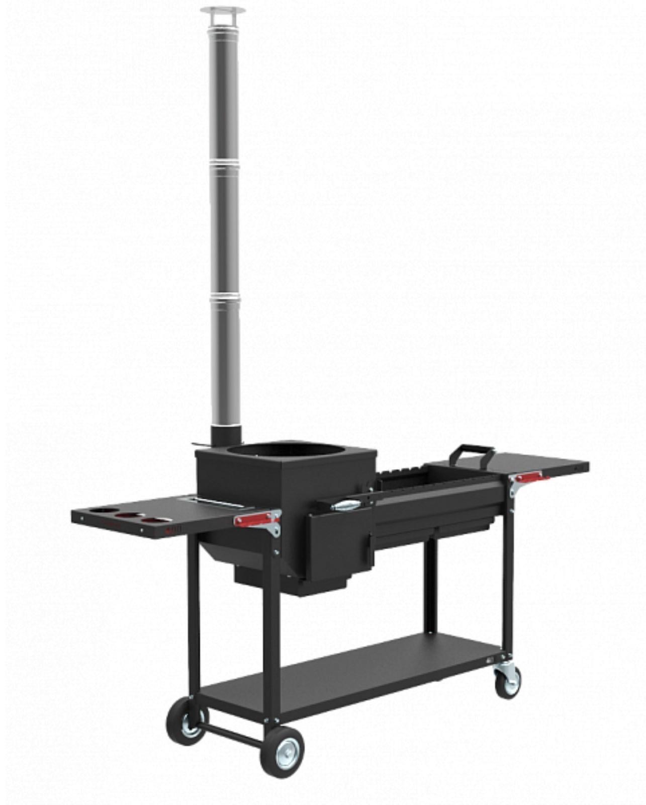 Печь-мангал Искандер-400 «Комфорт Эйр», 121 х 51,5 х 49 см