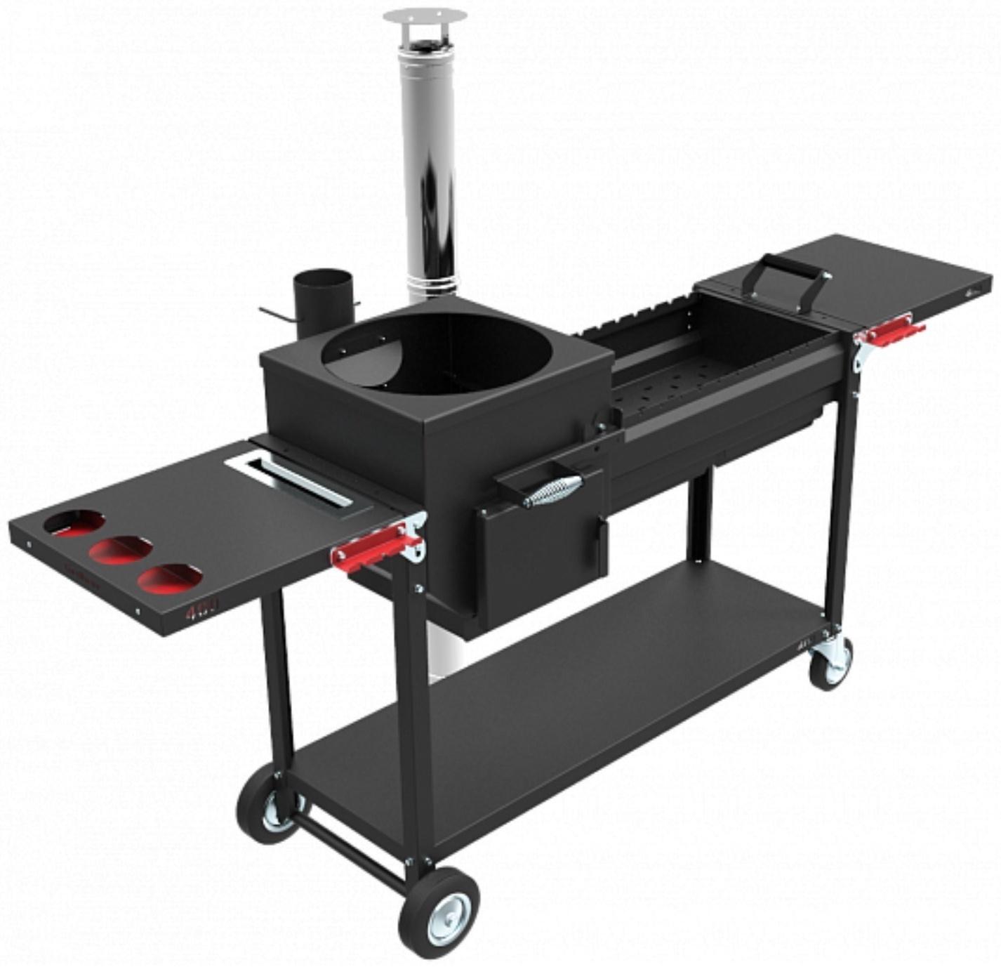 Печь-мангал Искандер-400 «Комфорт Эйр», 121 х 51,5 х 49 см