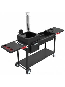 Печь-мангал Искандер-400 «Комфорт Эйр», 121 х 51,5 х 49 см