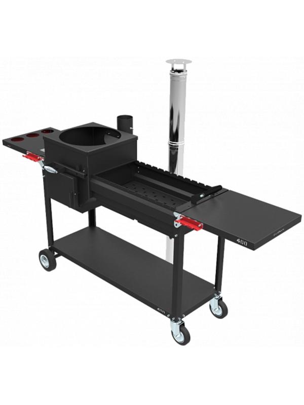 Печь-мангал Искандер-400 «Комфорт Эйр», 121 х 51,5 х 49 см