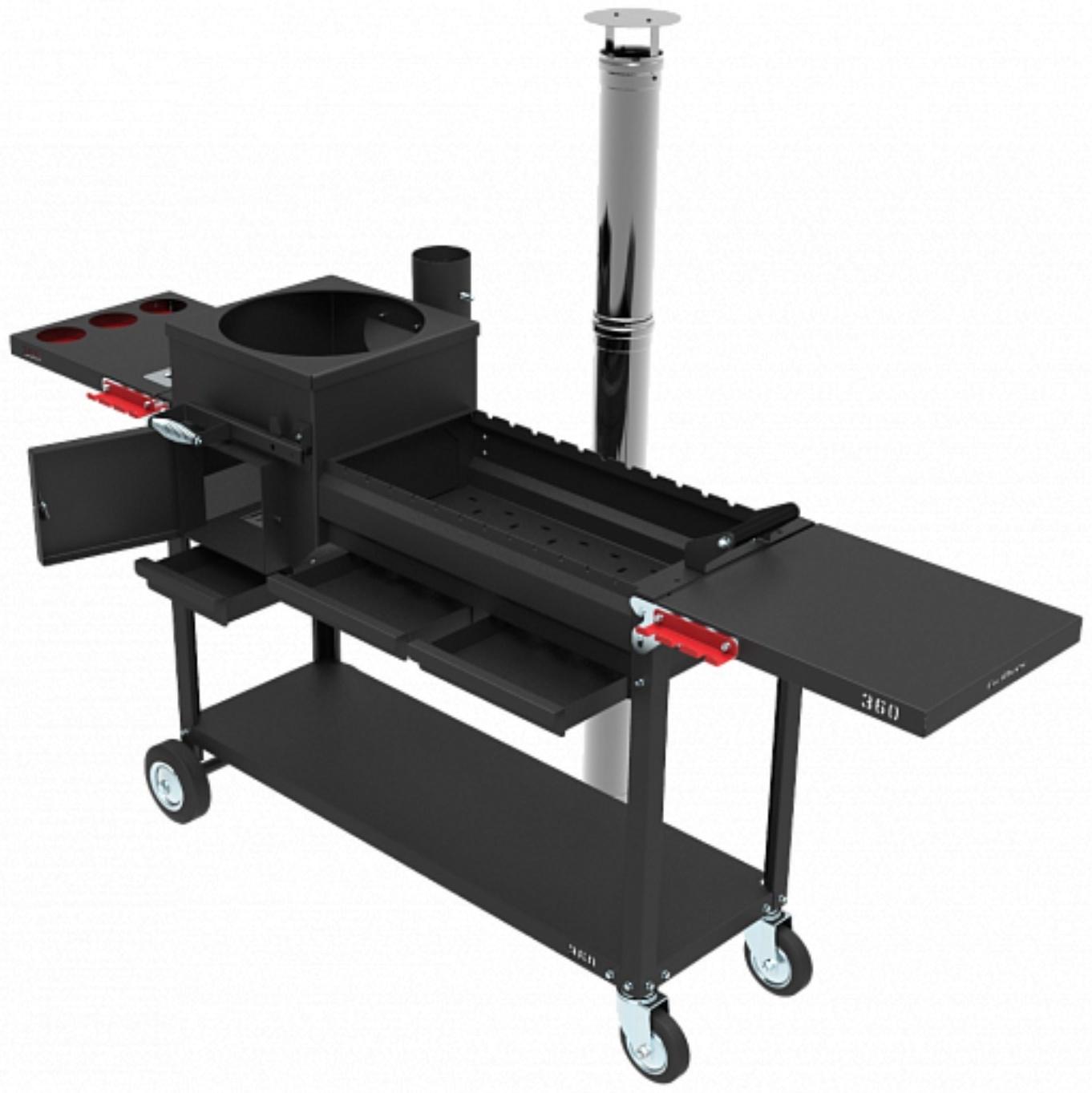 Печь-мангал Искандер-360 «Комфорт Эйр», 115 х 41 х 48,5 см