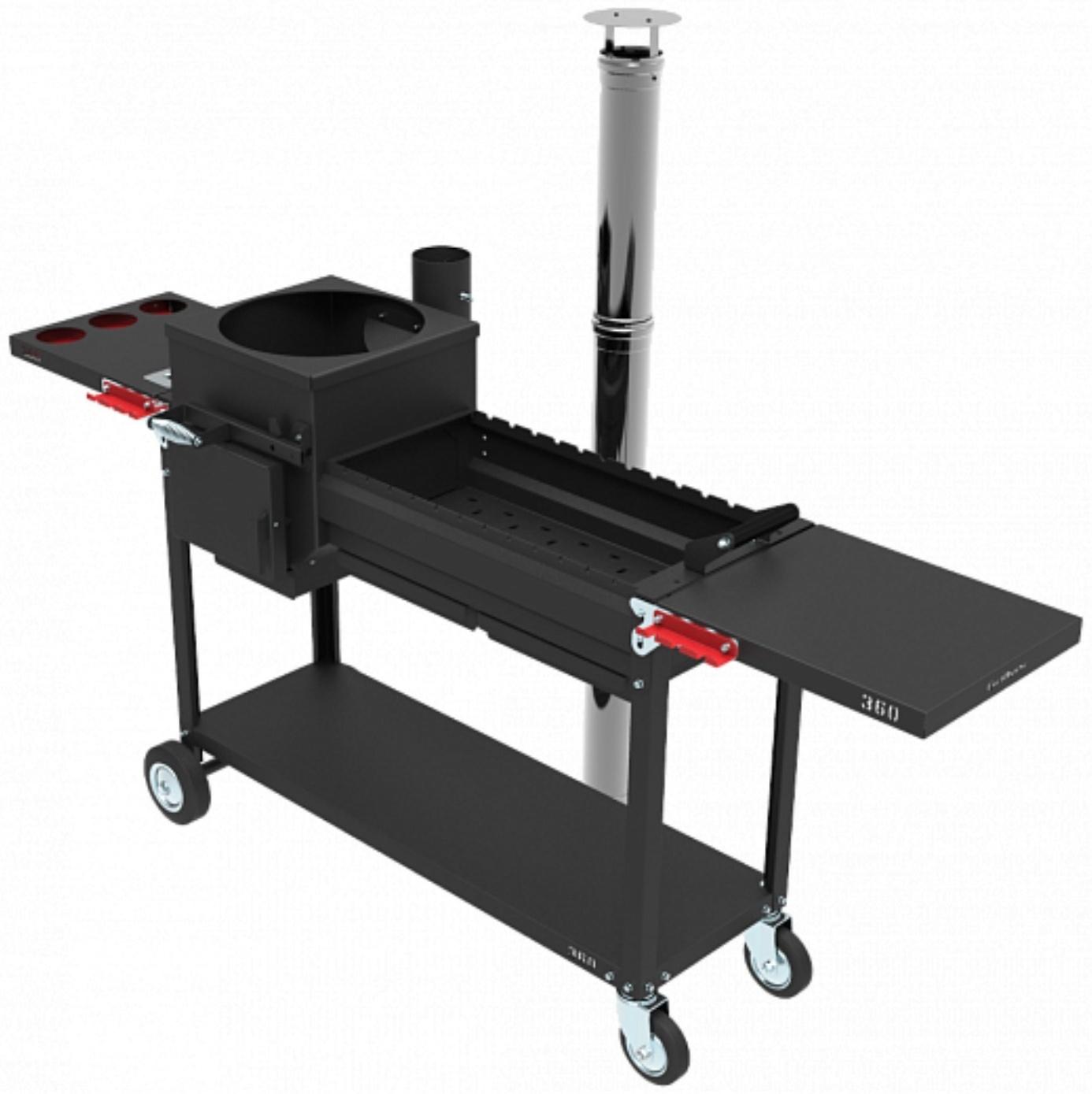 Печь-мангал Искандер-360 «Комфорт Эйр», 115 х 41 х 48,5 см