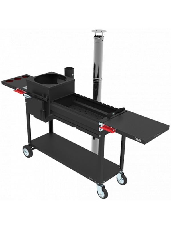 Печь-мангал Искандер-360 «Комфорт Эйр», 115 х 41 х 48,5 см