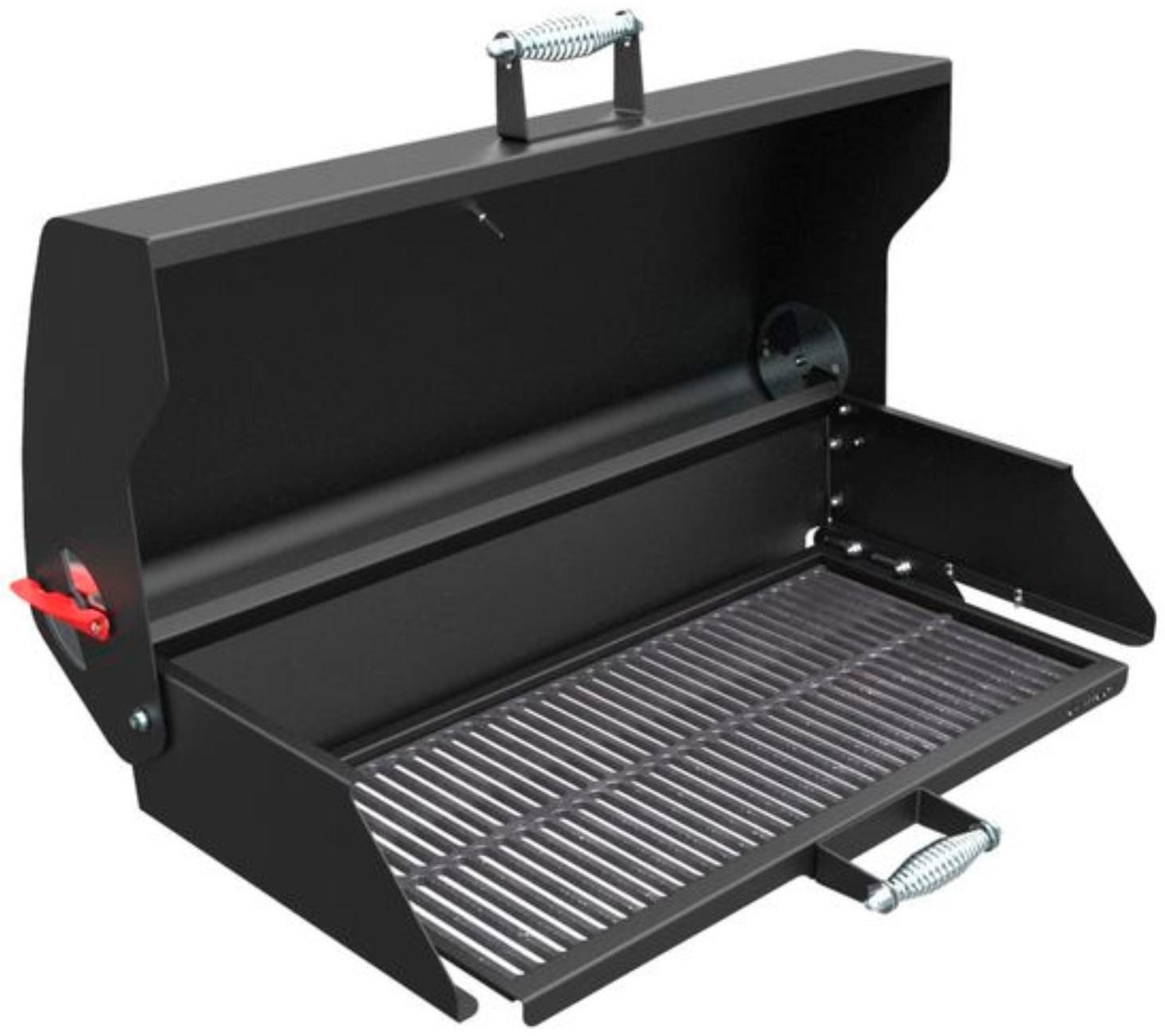 Крышка-гриль (с чугунной решёткой-гриль) для мангалов Файркрафт, 91,5 х 44,5 х 28,5 см